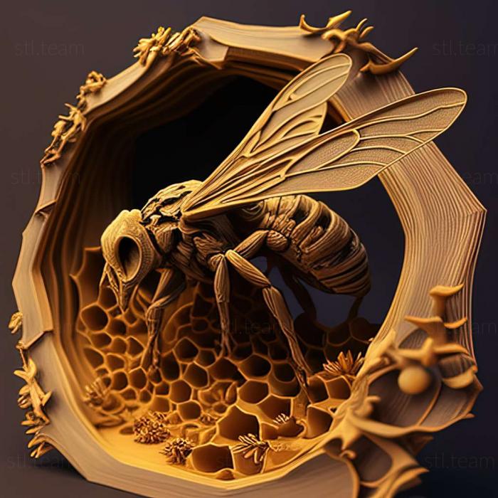 3D модель Lasioglossum sombrerense (STL)